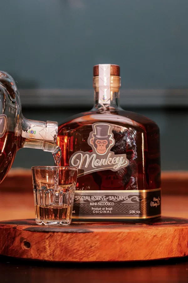 CACHAÇA MONKEY GARRAFA